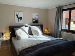 Noch ein Schlafzimmer im Ferienhaus Beim Patzelt