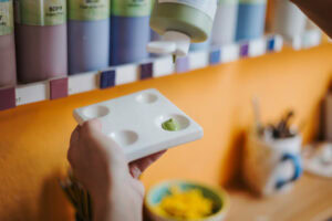 die Farbpalette im Paint your Style in Leutkirch